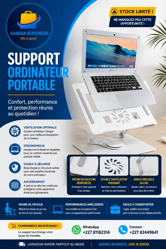 Support ordinateur portable