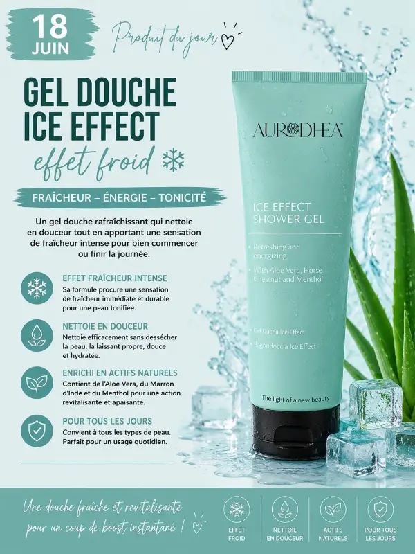 Gel Douche Ice Effect