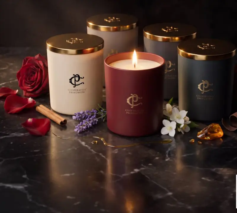 Parfum de luxe   produit se sont les bougies parfumées
