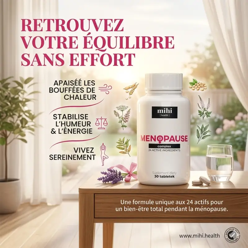 Complexe ménopause 24 principes actifs