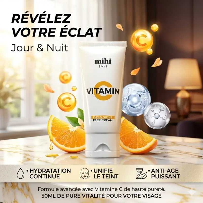 Vitamin C. Crème de jour et de nuit