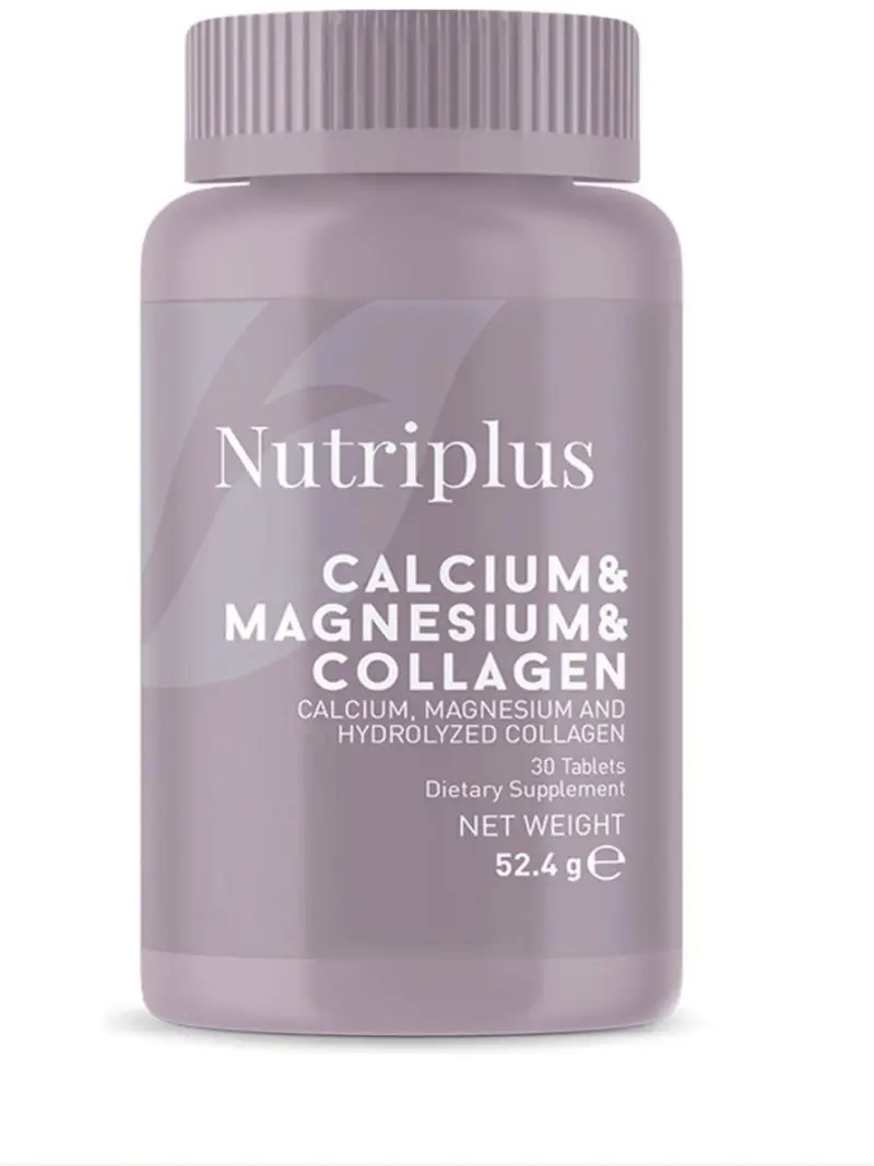 le trio Calcium, Magnésium & Collagène de Nutriplus