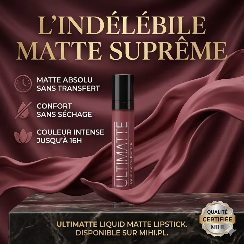 Affirmez votre style avec le Liquid Matte Lipstick Ultimatte 