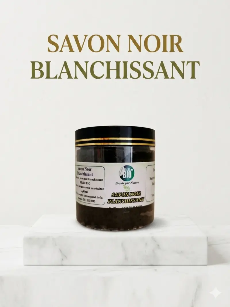 Savon Noir Blanchissant