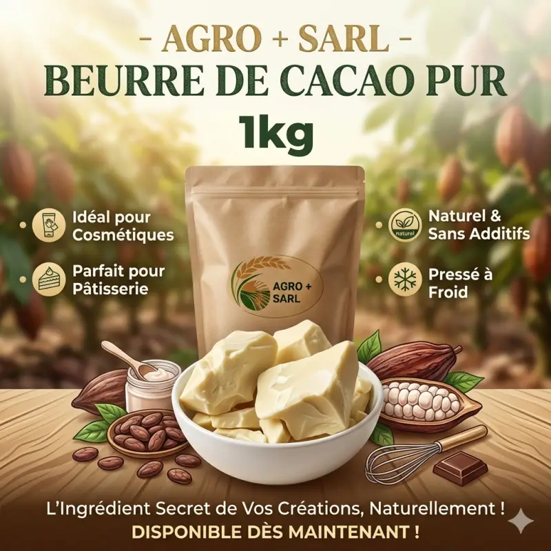 beurre de cacao pur
