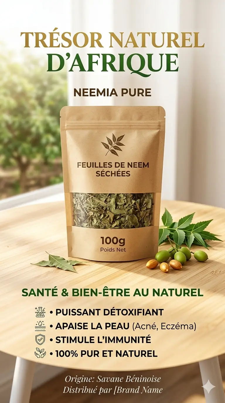Feuilles de Neem 100g
