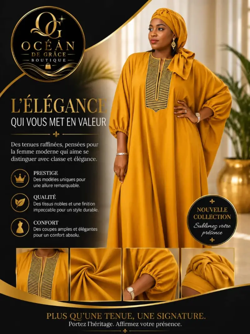 Robe:L'élégance qui vous met en valeur ! 