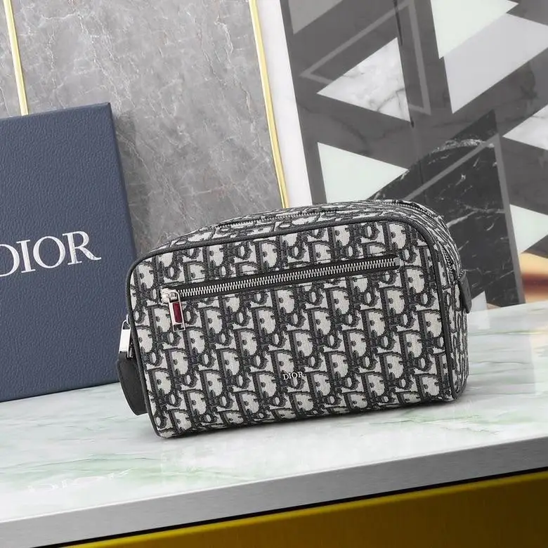Pochette Oblique Noir & Blanc – Format Compact Premium