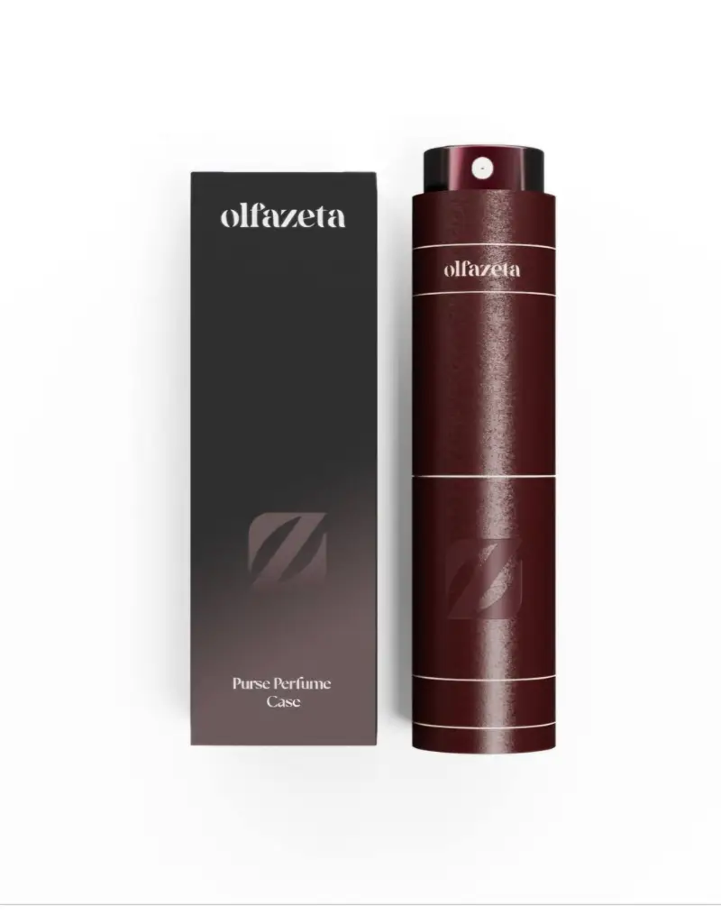 Olfazeta – Étui parfum premium Bordeaux